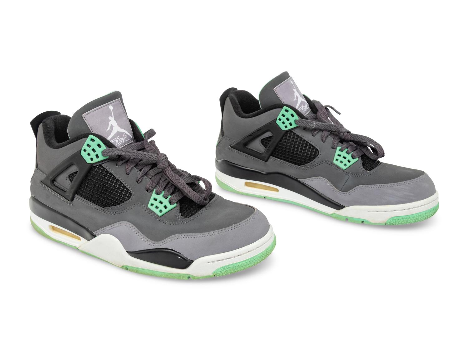 Jordan 4 Retro Green Glow