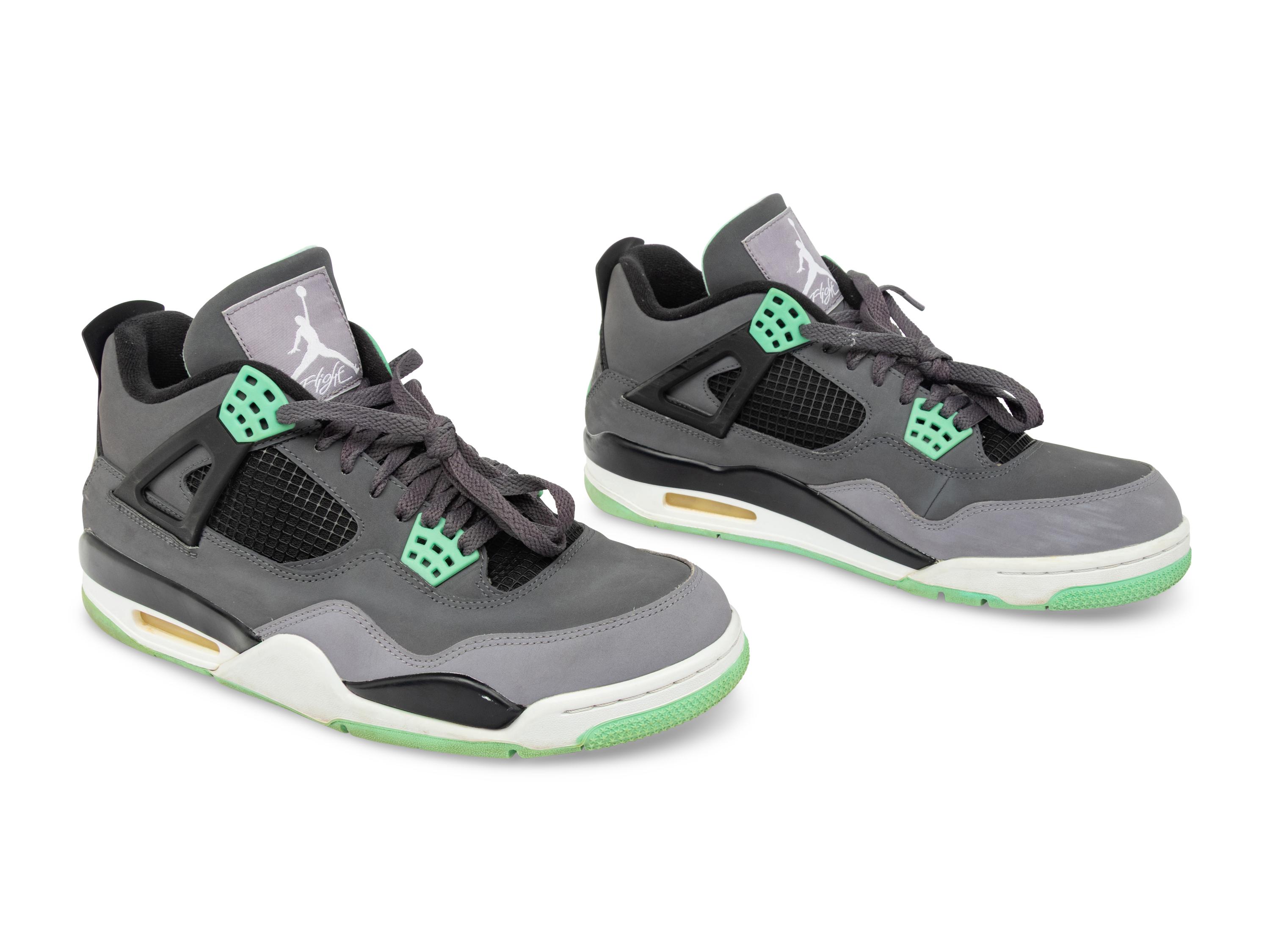 Jordan 4 Retro Green Glow