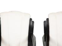A Set of Four Art Deco Style Ebonized Open Armchairs