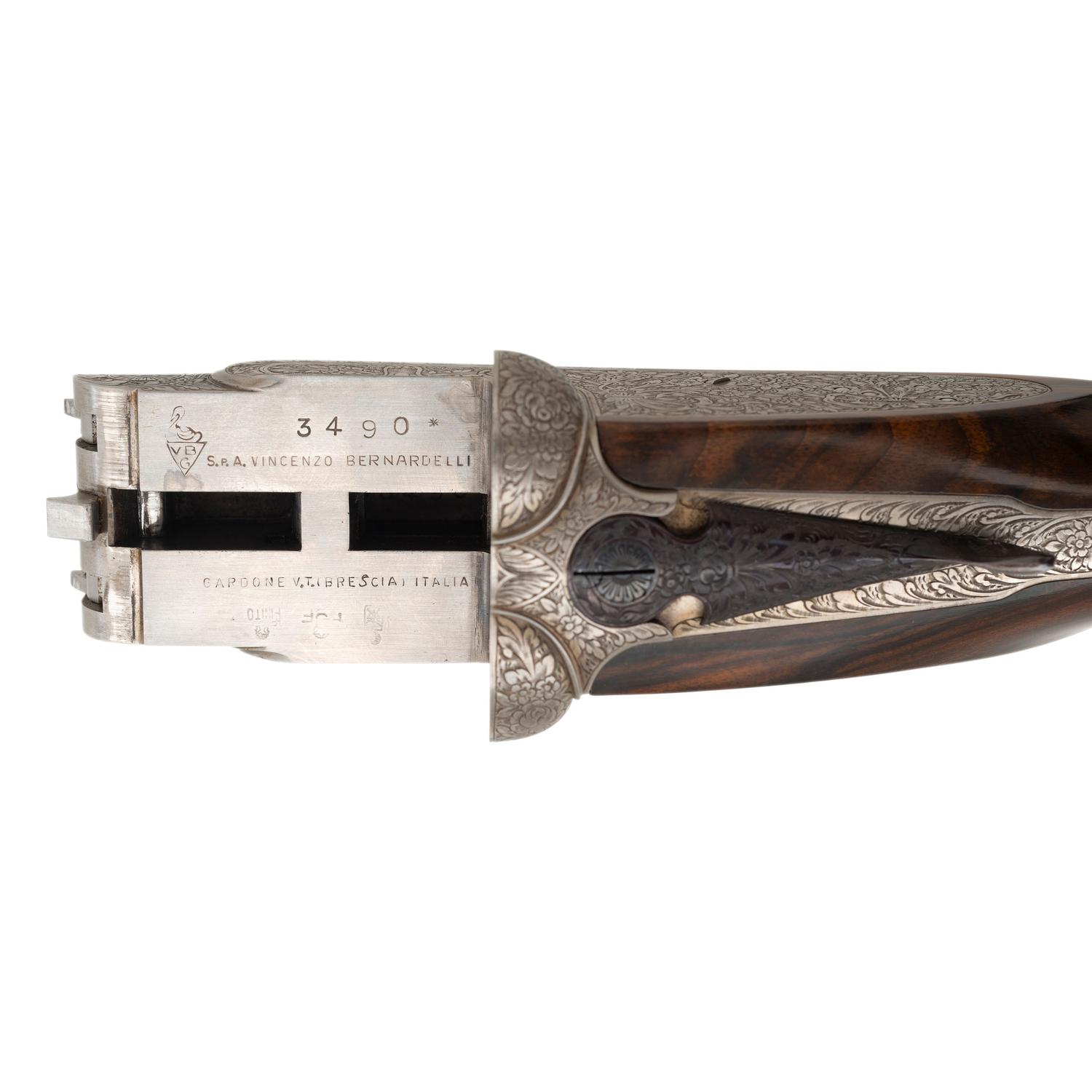 *Pair of Vincenzo Bernardelli "Holland V.B. Inciso" 12 Gauge SxS Shotguns