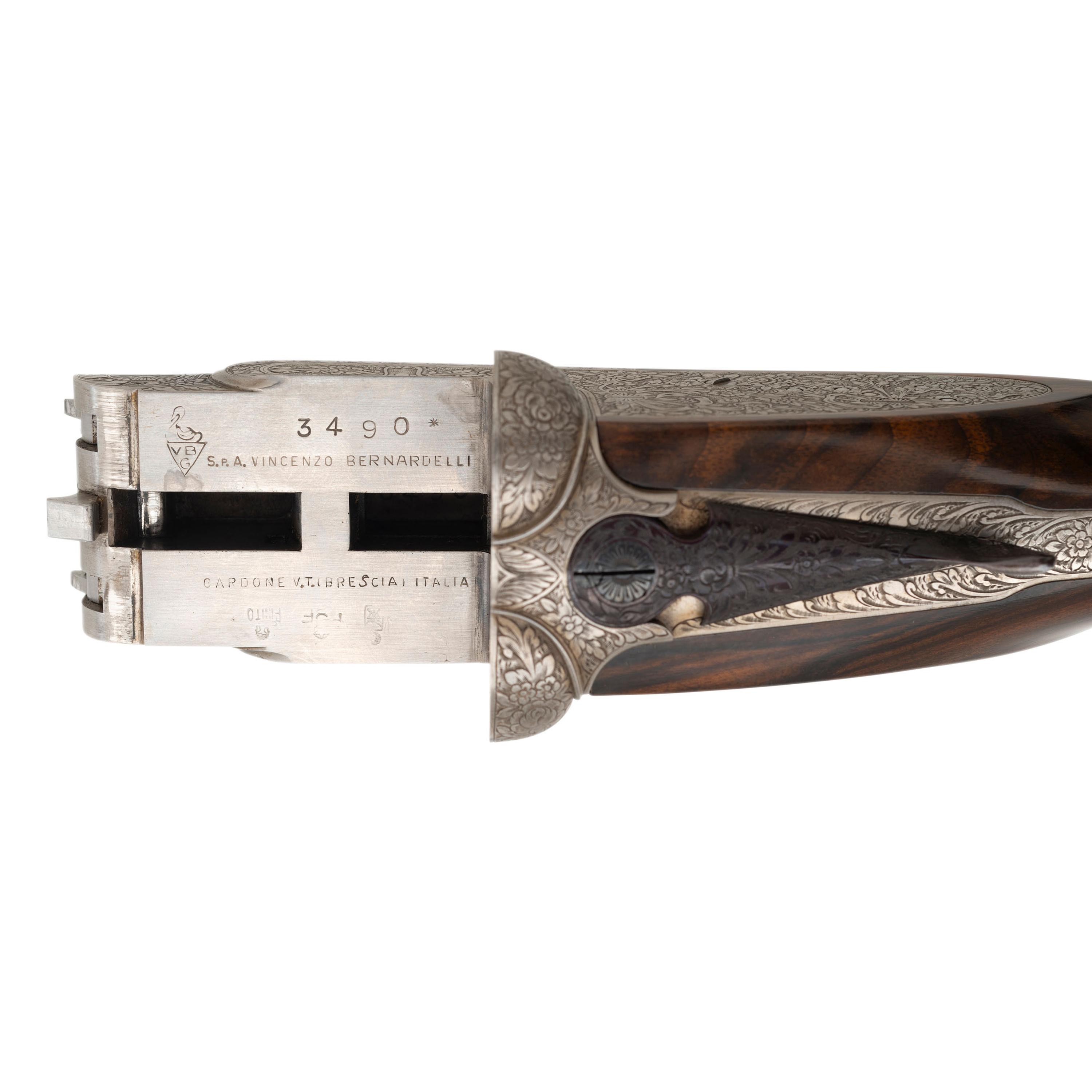 *Pair of Vincenzo Bernardelli "Holland V.B. Inciso" 12 Gauge SxS Shotguns