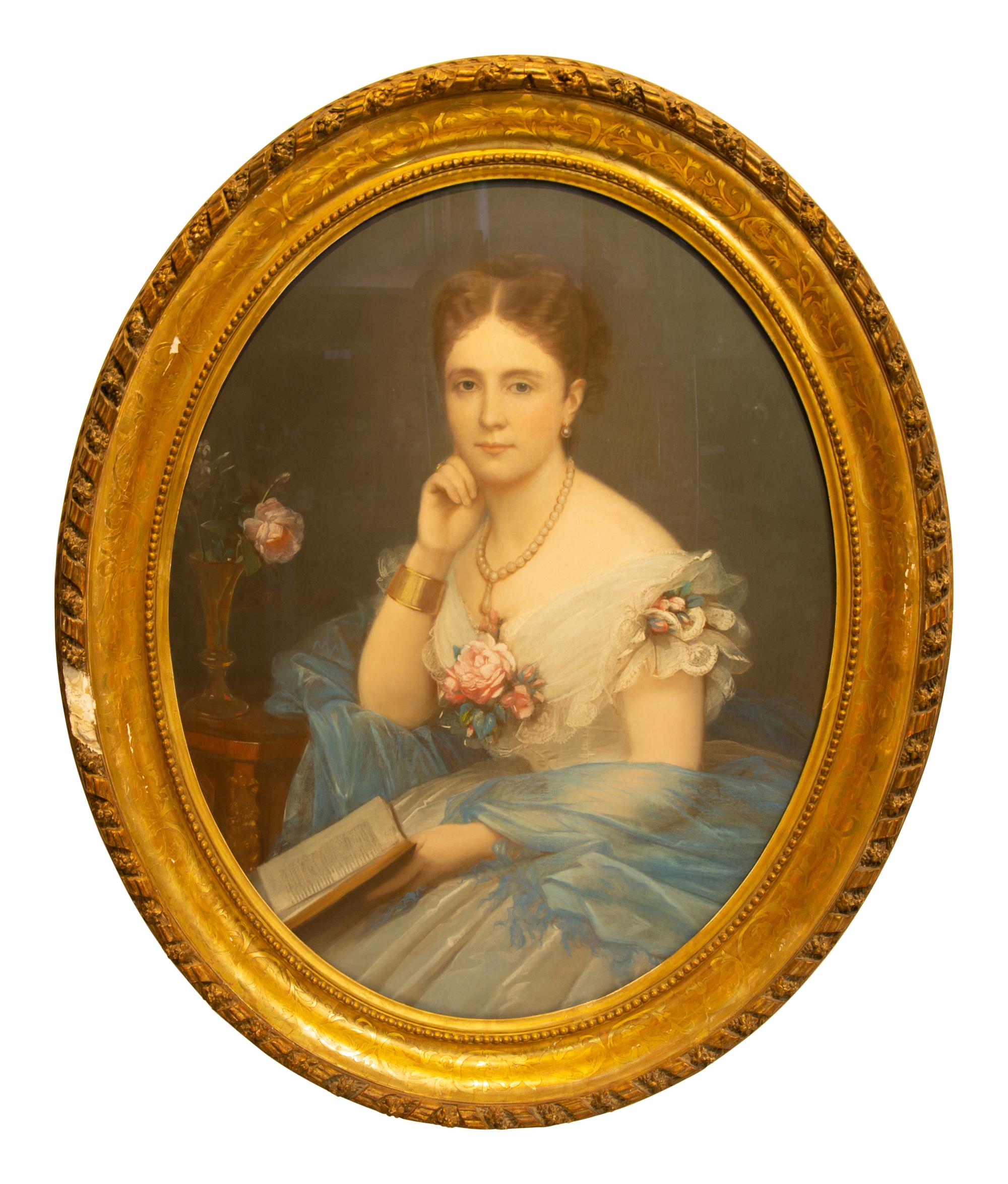 Portrait of Caroline Slidell Perry Belmont