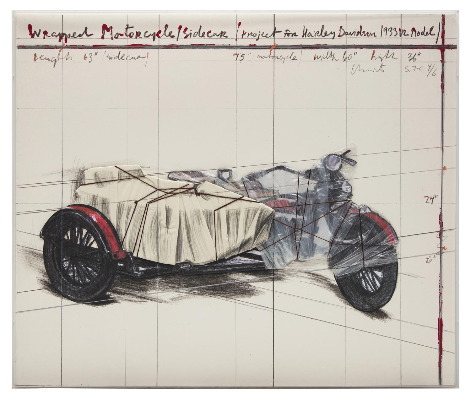 Wrapped Motorcycle/Side Car – Project for Harley Davidson 1933 VL Model, 1997