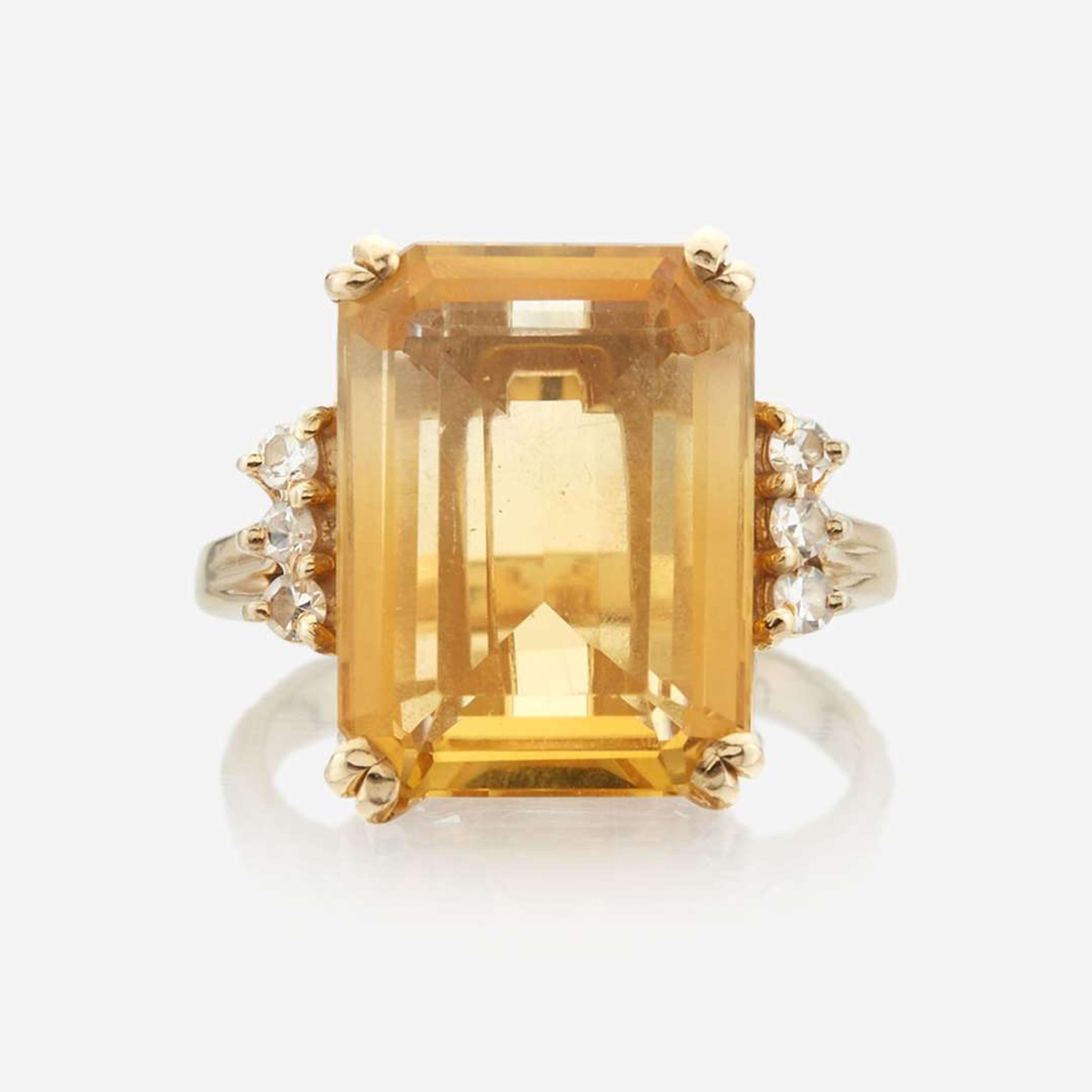 A collection of gold and gem-set jewelry