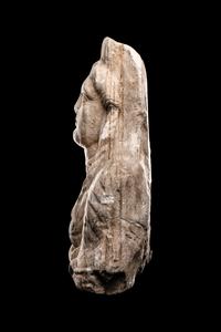 An East Roman Limestone Bust of Cybele