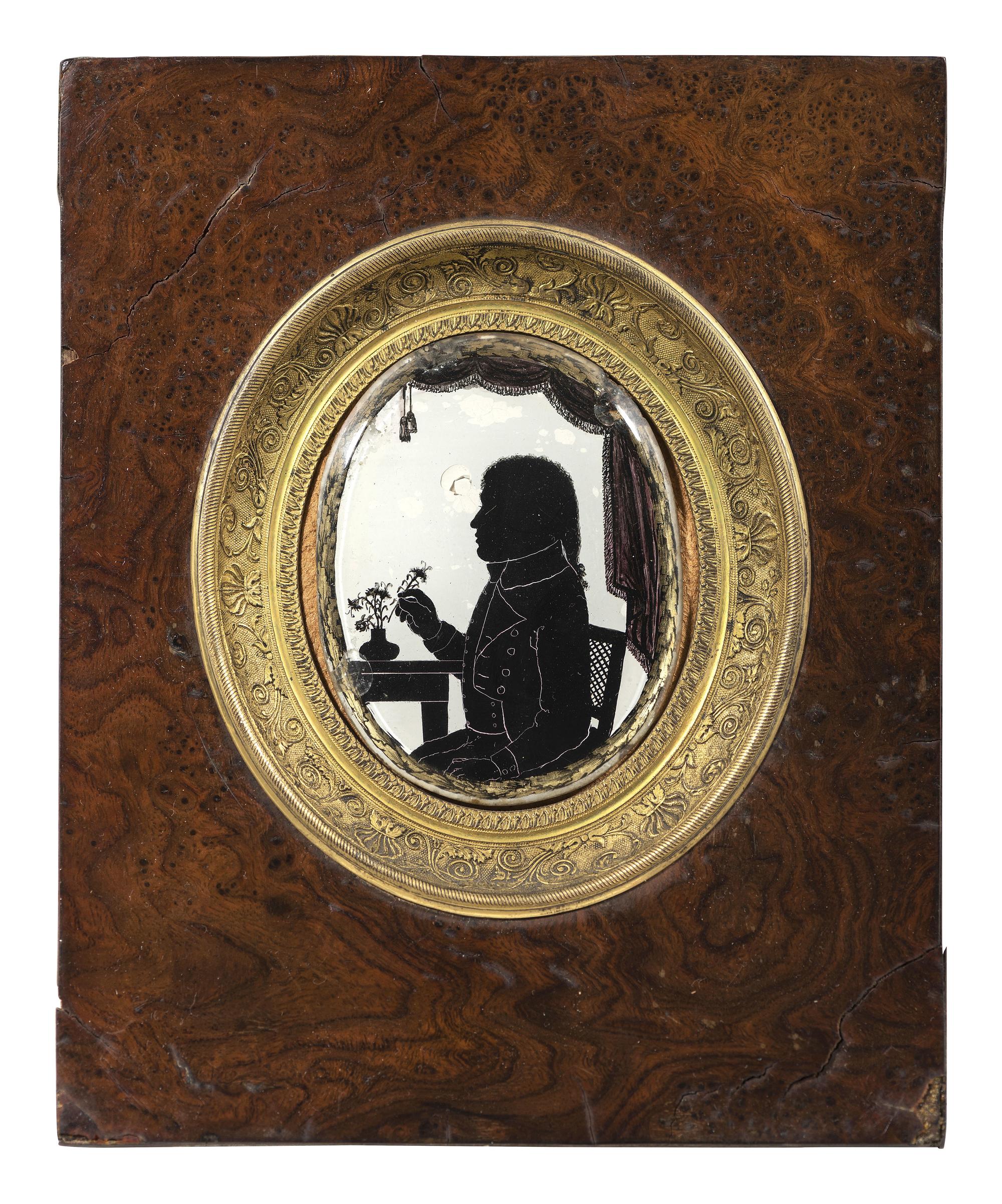 Five Silhouette Portraits of American Subjects