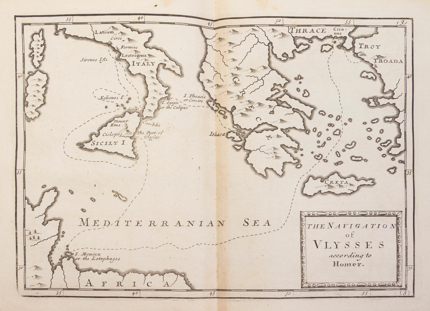 [MOLL, HERMAN] Geographia Classica: The Geography of the Ancients. London, 1721. Third edition, with 28 maps.