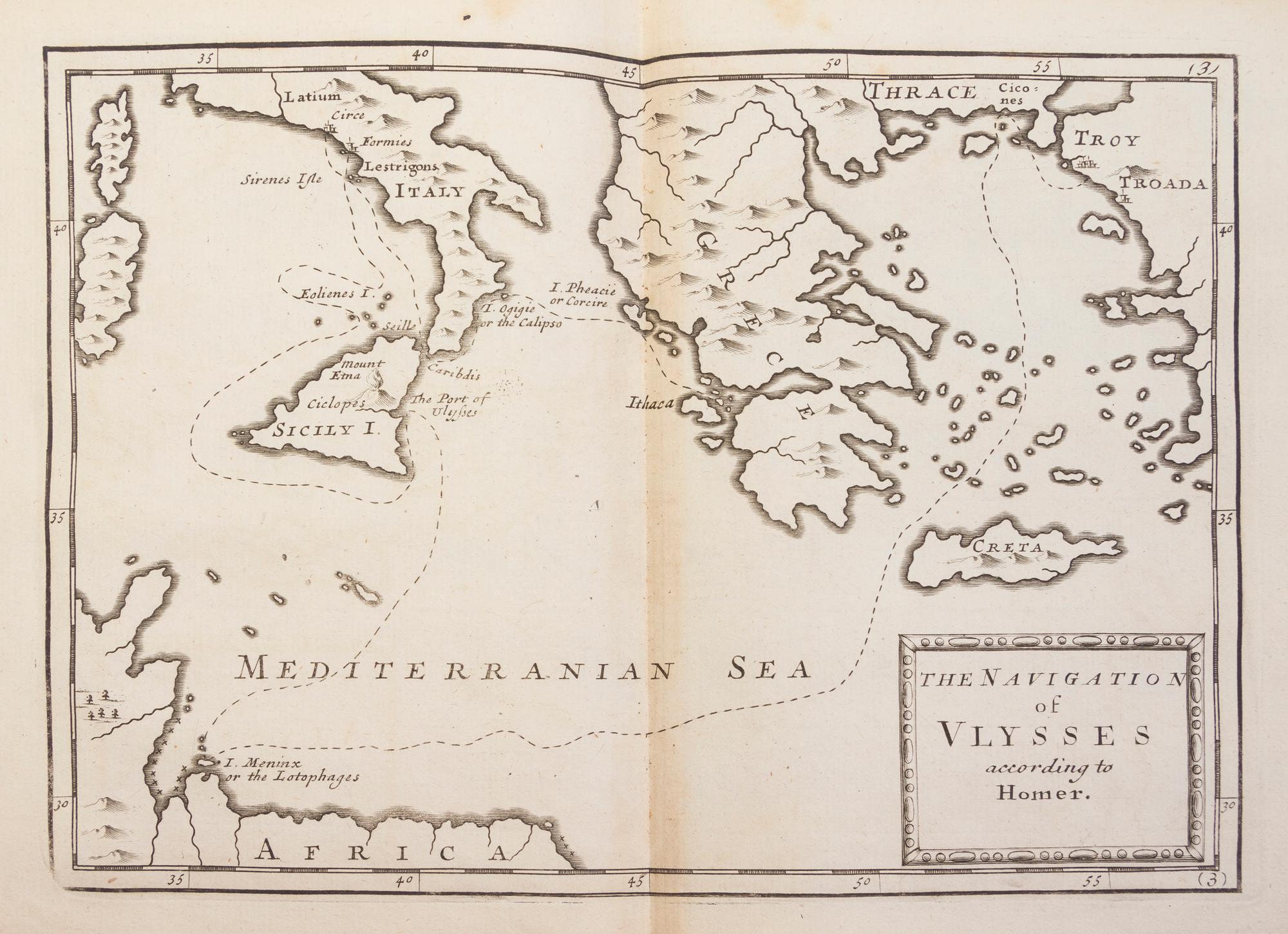 [MOLL, HERMAN] Geographia Classica: The Geography of the Ancients. London, 1721. Third edition, with 28 maps.