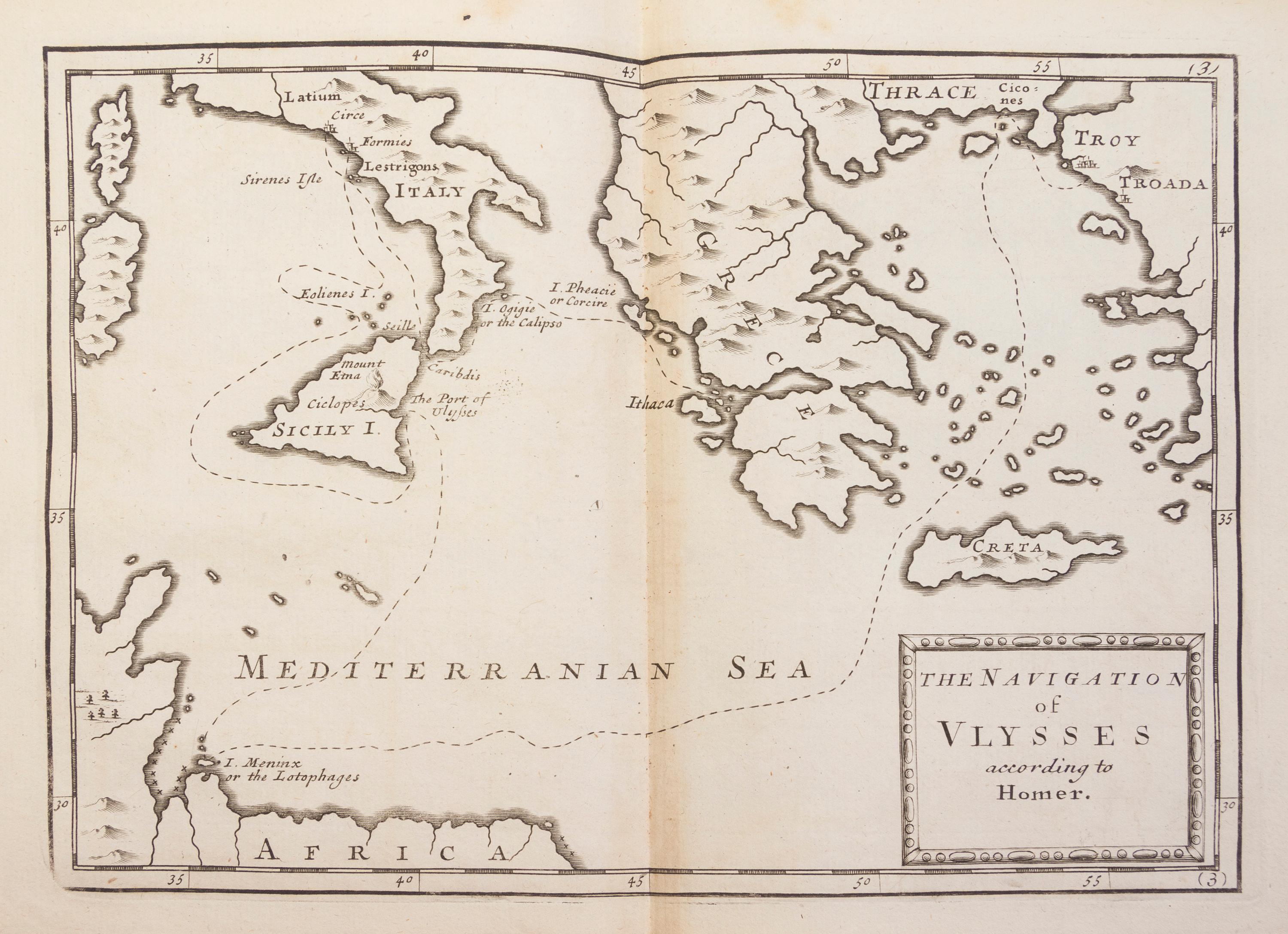 [MOLL, HERMAN] Geographia Classica: The Geography of the Ancients. London, 1721. Third edition, with 28 maps.