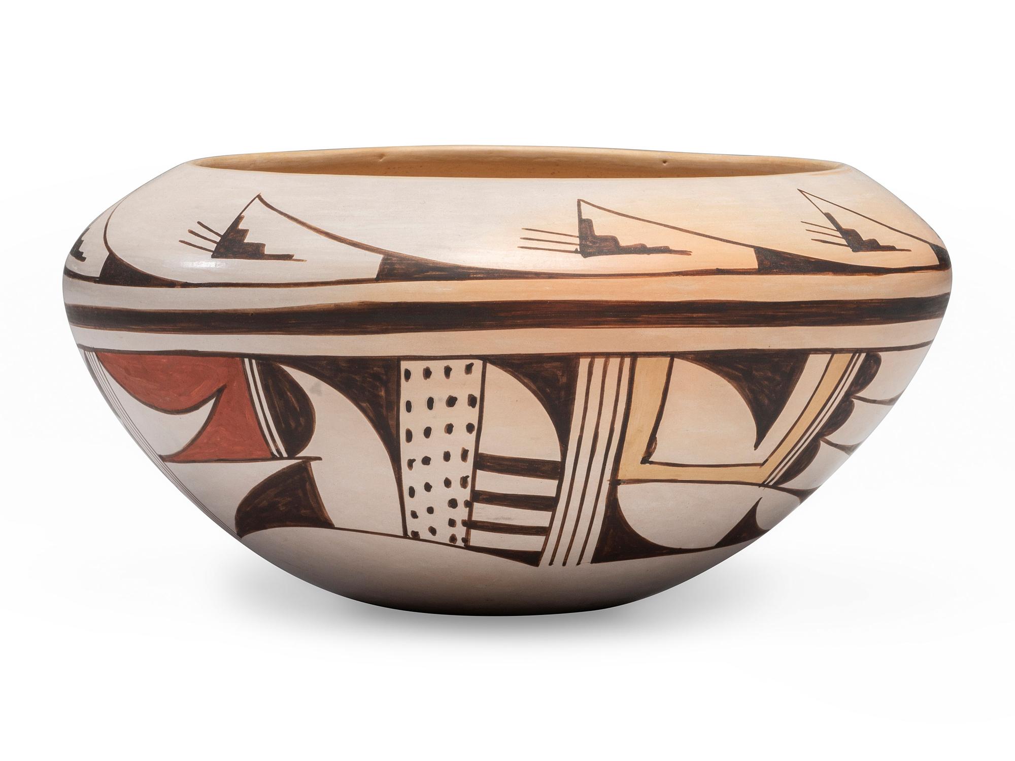 Polychrome Pottery Jar