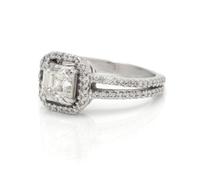 A Platinum and Diamond Ring, 5.00 dwts.