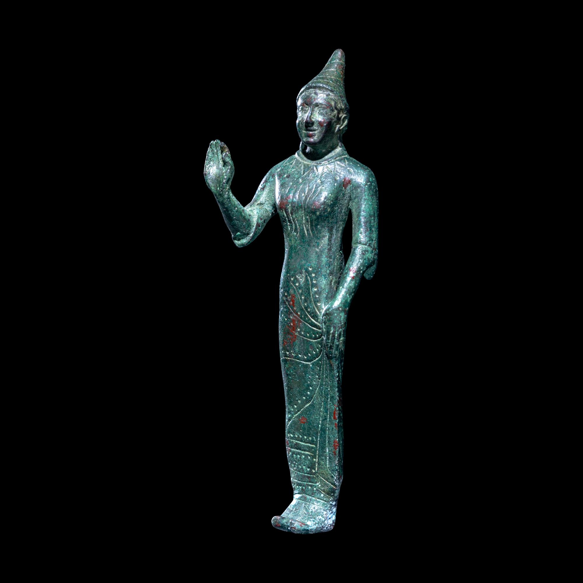 An Etruscan Bronze Kore