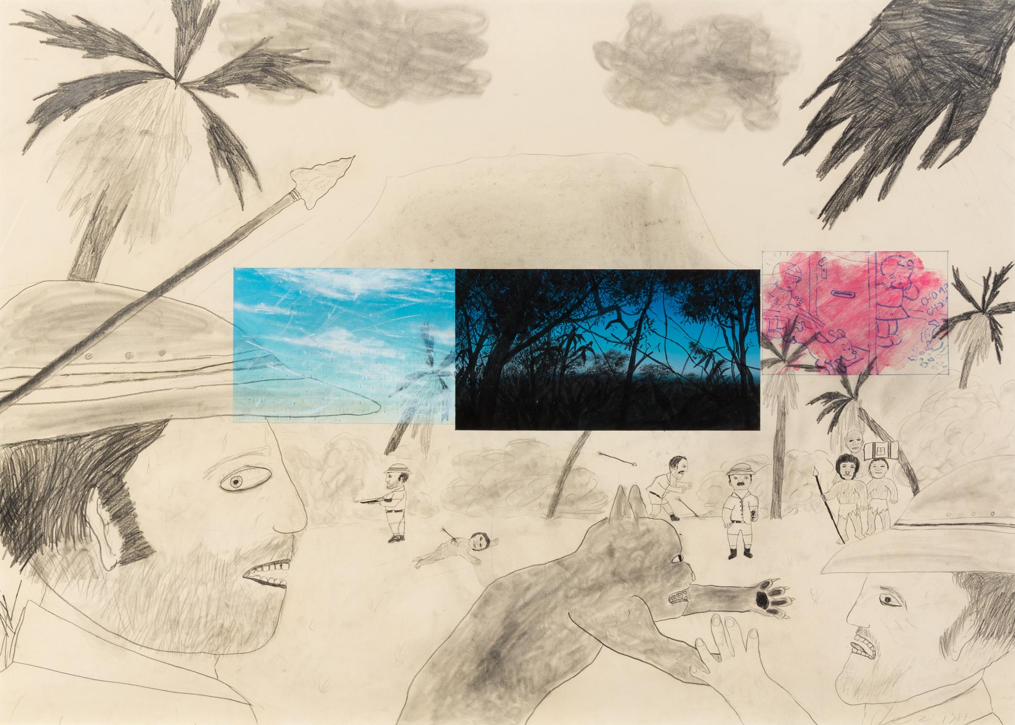 Vernon Fisher, (American, b. 1943), In the Camp, 1981
