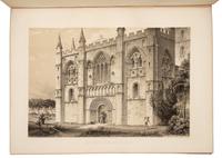 RICHARDSON, William, architect. -- CHURTON, Edward (1800-1874). The Monastic Ruins of Yorkshire. York: Robert Hunter, 1843.