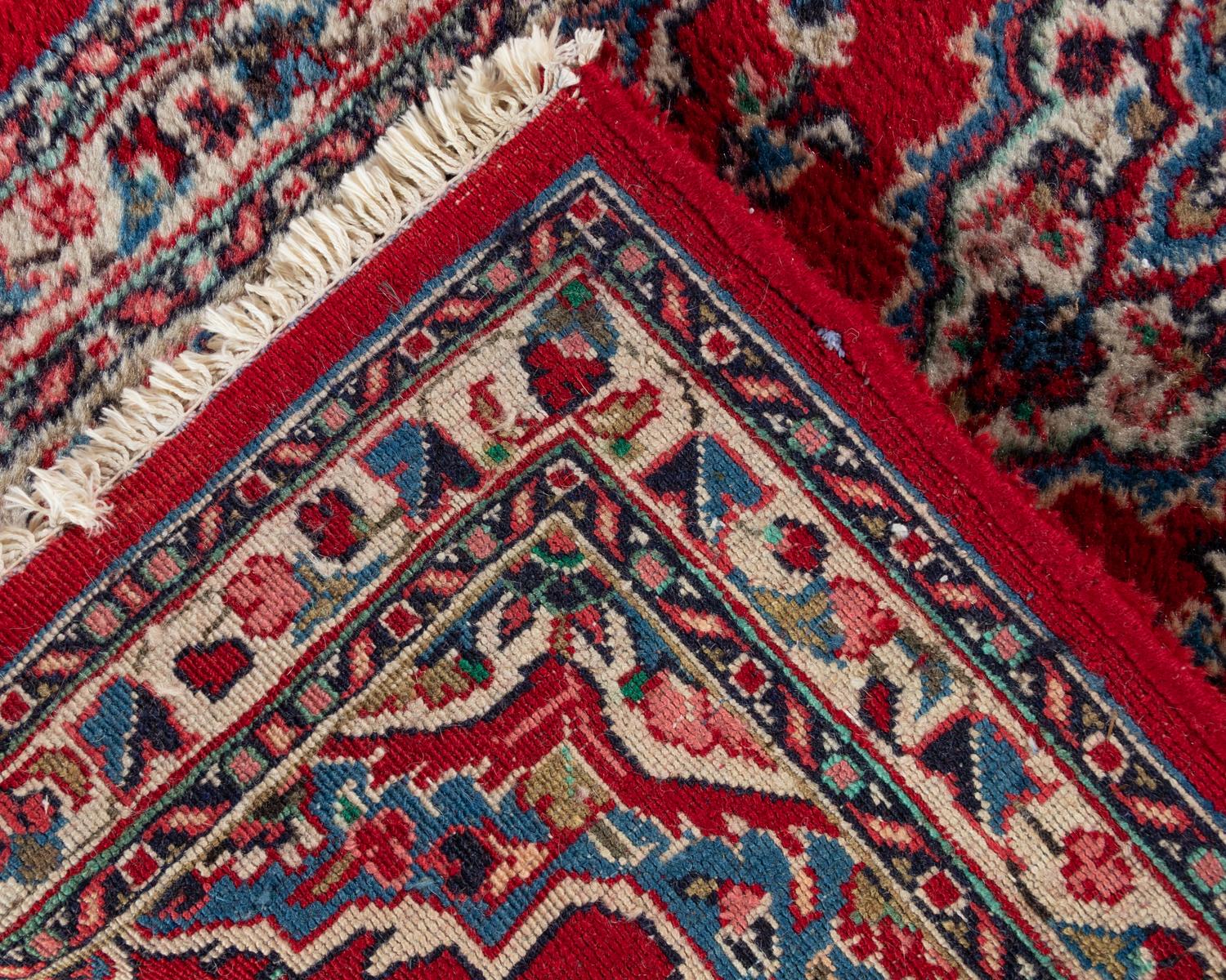A Kashan Wool Rug