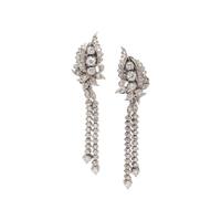 DIAMOND CONVERTIBLE PENDANT EARRINGS
