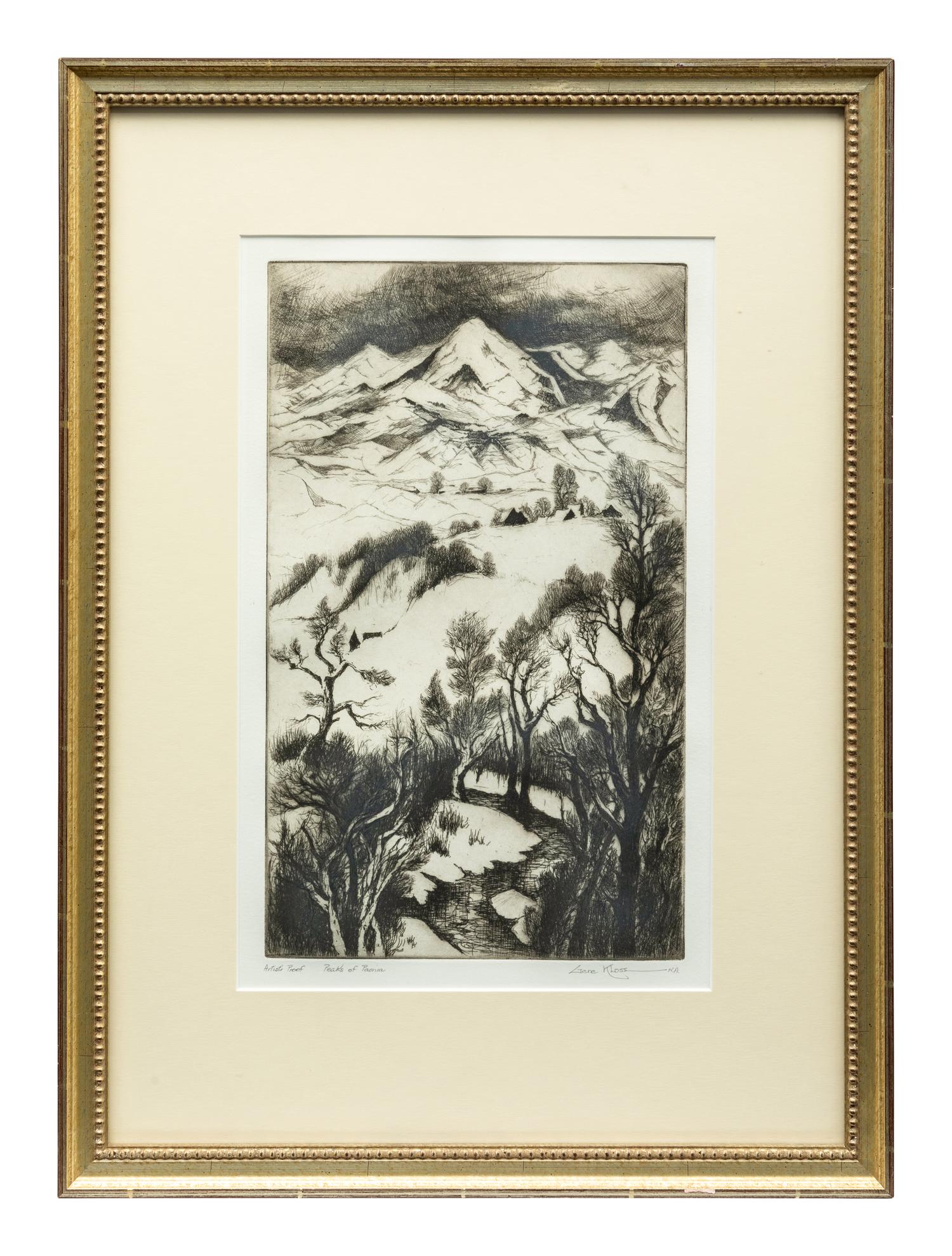 Peaks of Paonia , Artist's Proof