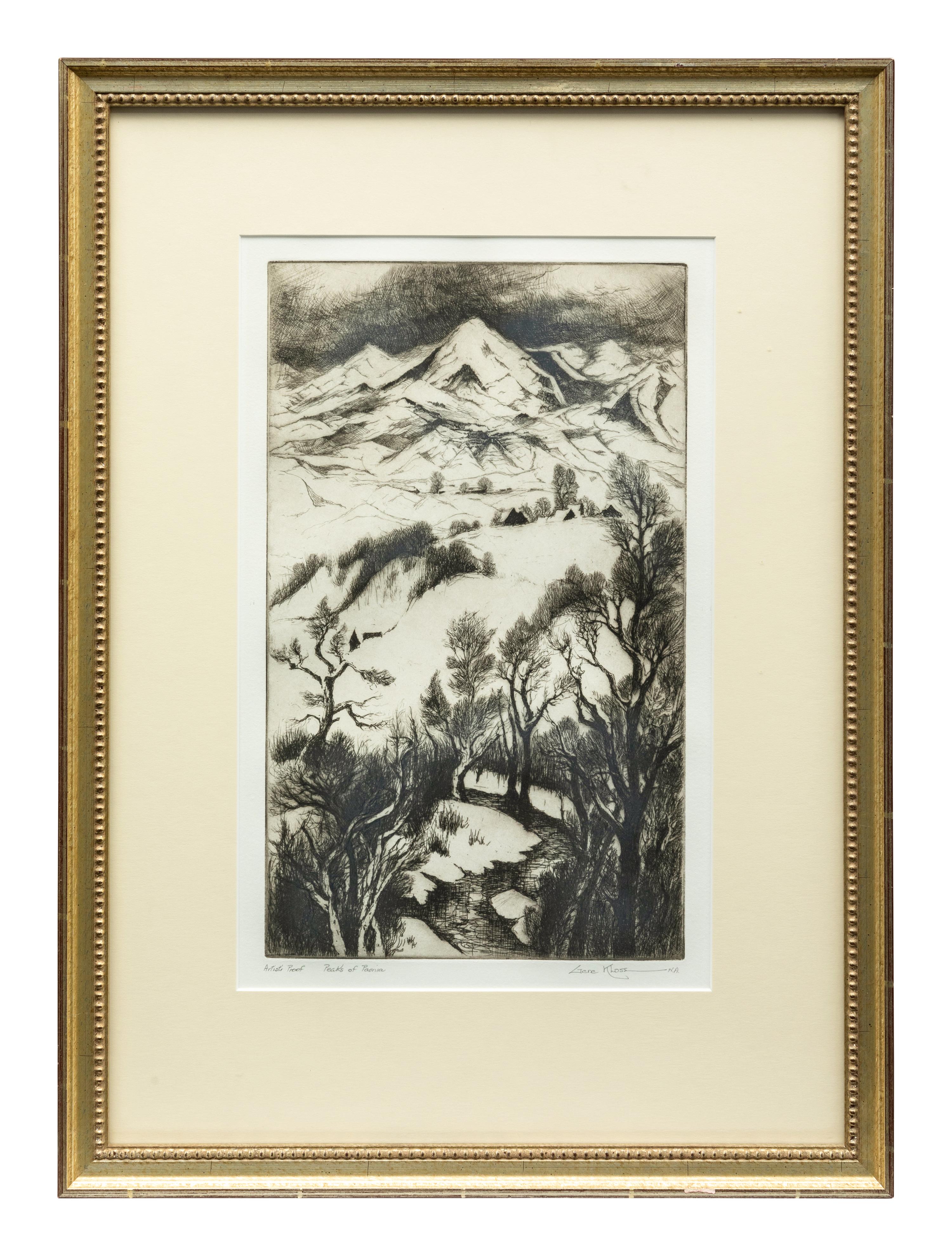 Peaks of Paonia , Artist's Proof
