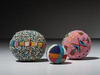 Sioux Beaded Game Balls