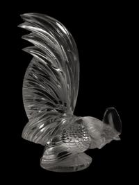 A Lalique Coq Nain Ornament
