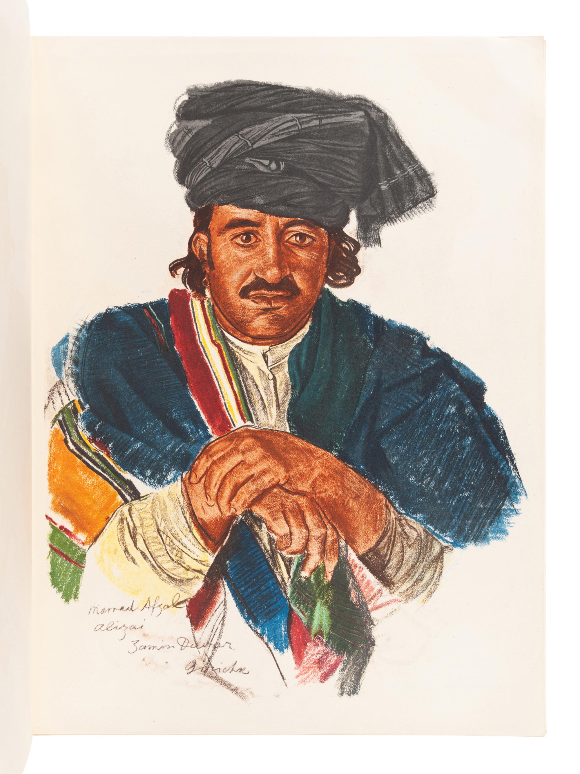 IACOVLEFF, Alexandre (1887-1938). Dessins et Peintures d'Asie. Exécutés au Cours de l'Expedition Citroën Centre-Asie . Paris: Jules Meynial, 1934.