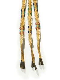 Cheyenne Beaded Hide Knife Sheath, with Dragonflies