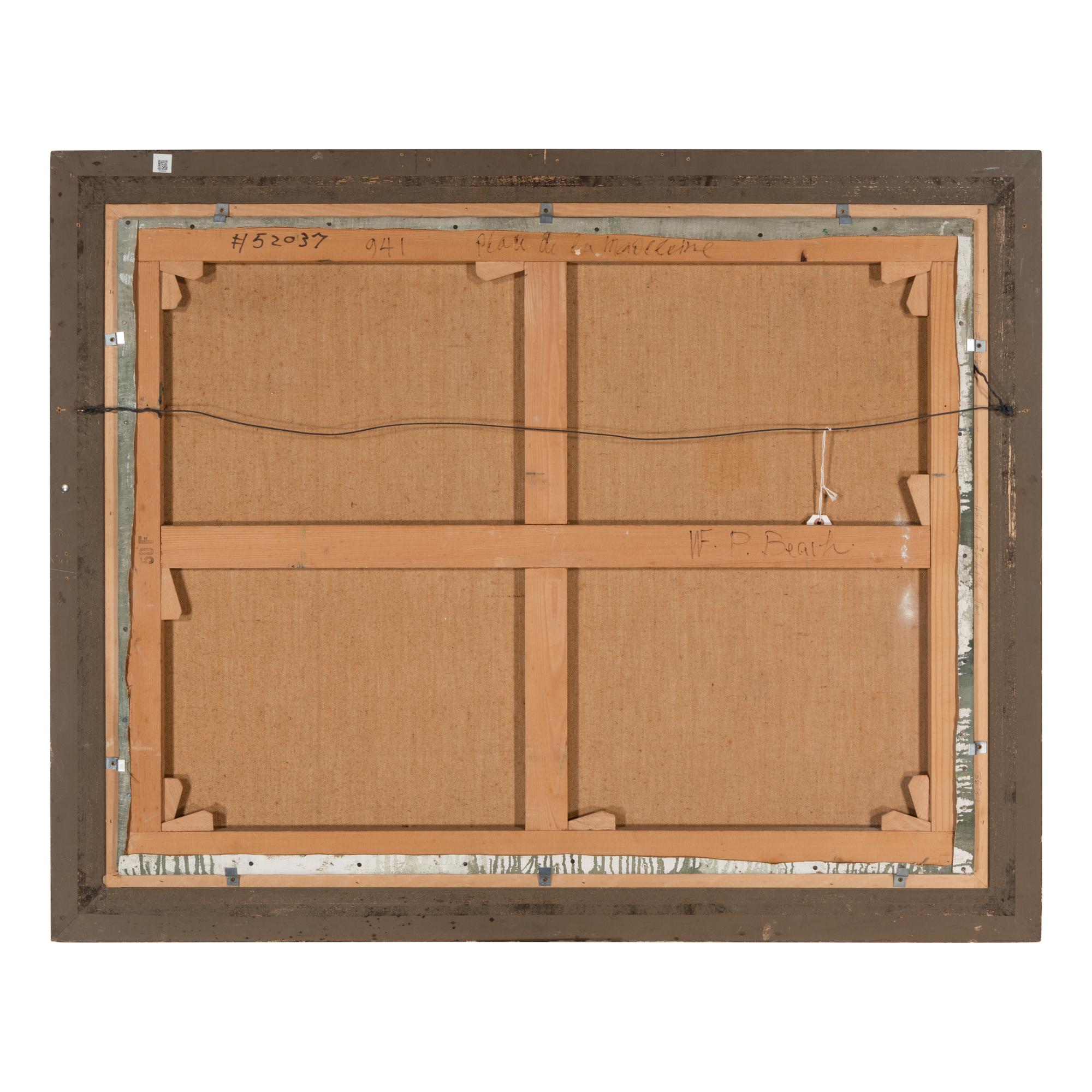 Constantin Kluge (French, 1912-2003) — La Place de la Madeleine