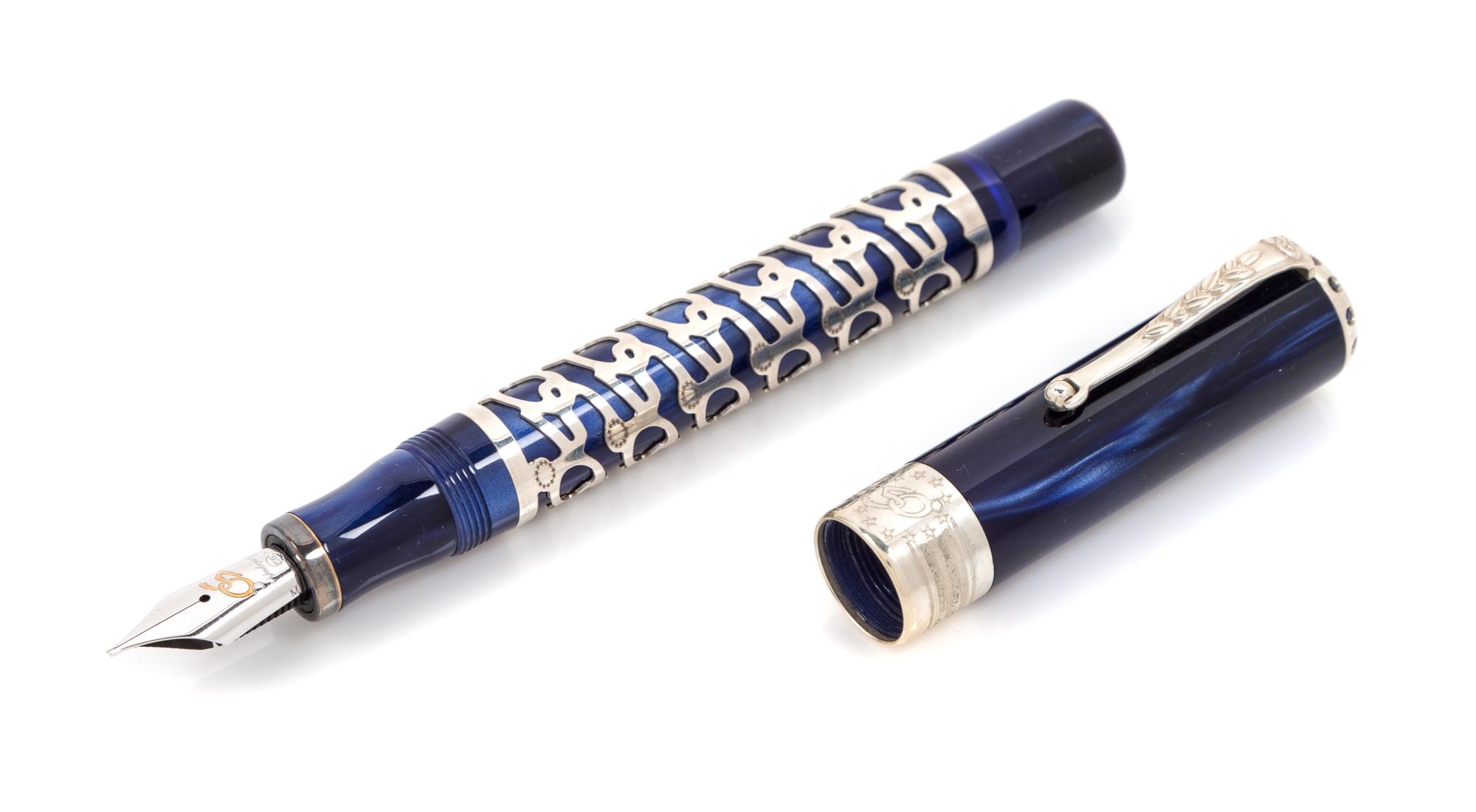 A Montegrappa European Union 50th Anniversary Limited Edition Fountain Pen