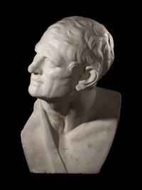 A Grand Tour Marble Portrait Bust of Lysimachus