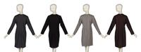 Four Geoffrey Beene Wool Dresses