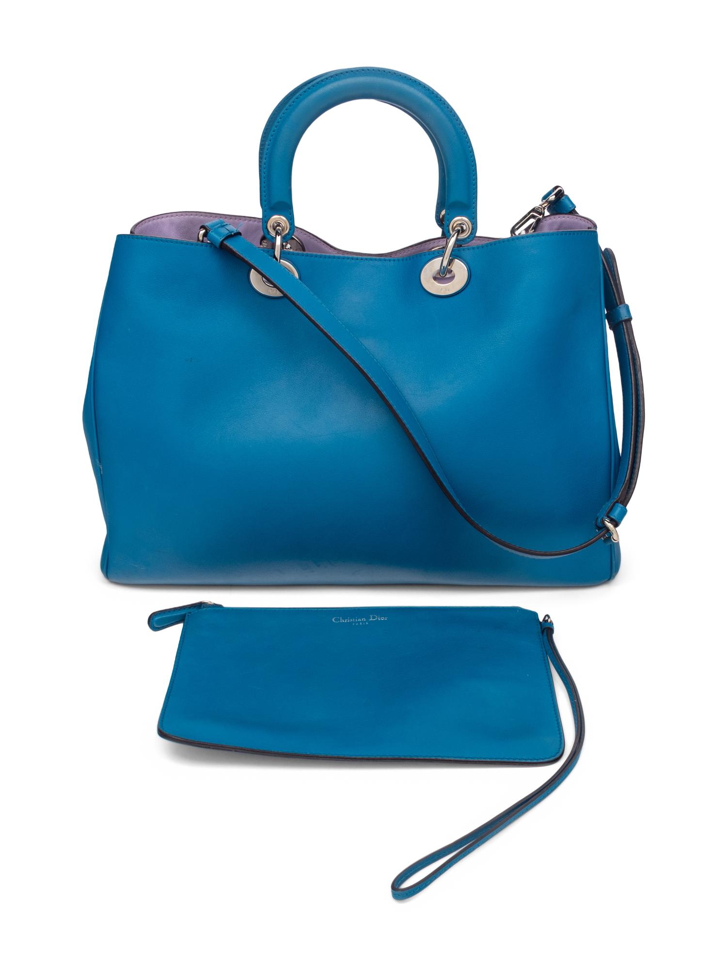Christian Dior Blue Diorissimo Tote