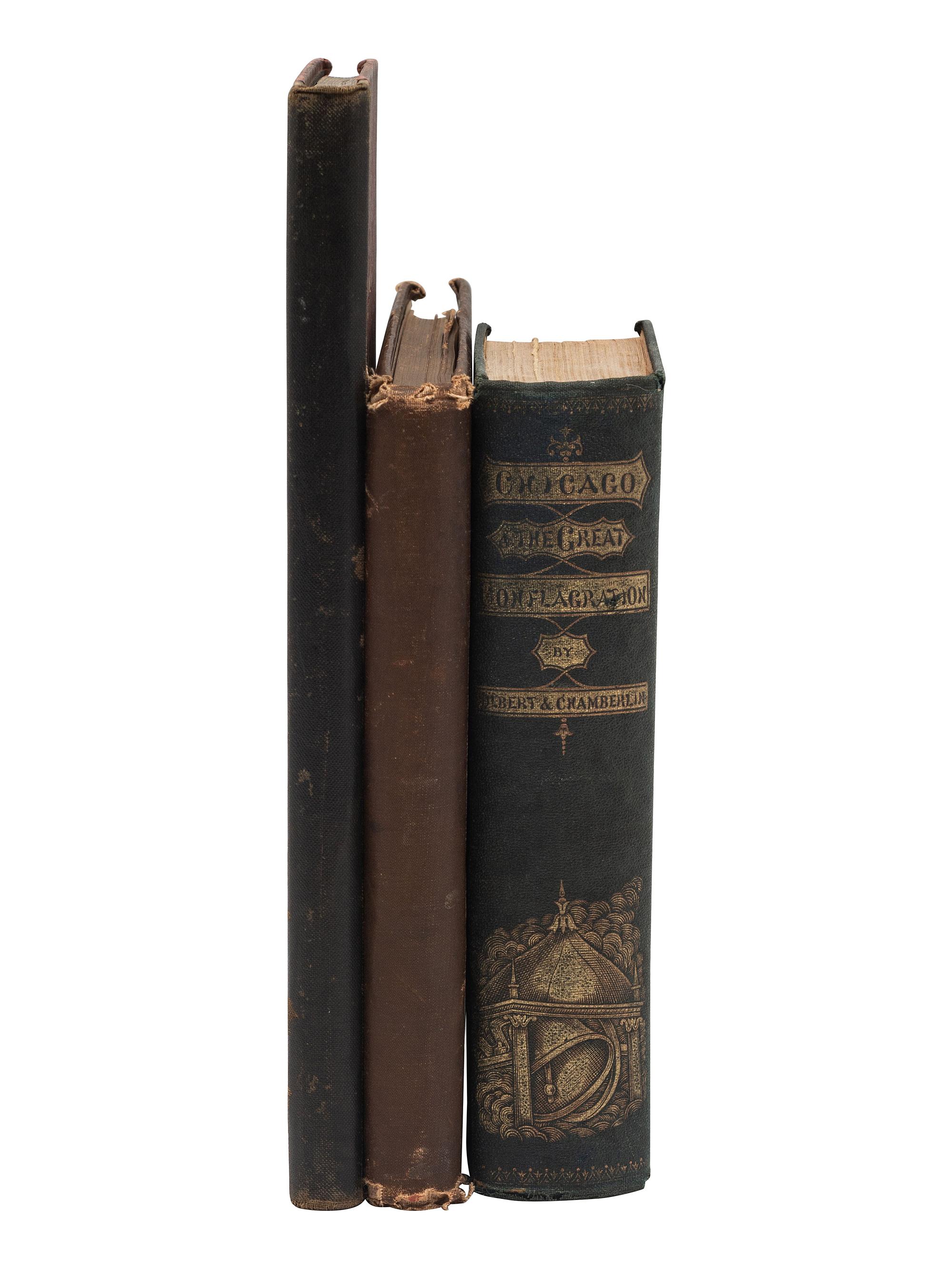 [CHICAGO]. A group of 3 works about Chicago, comprising: