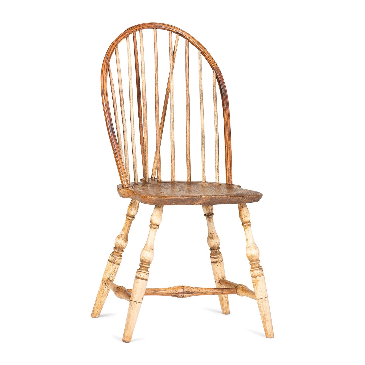 A Brace Back Windsor Side Chair