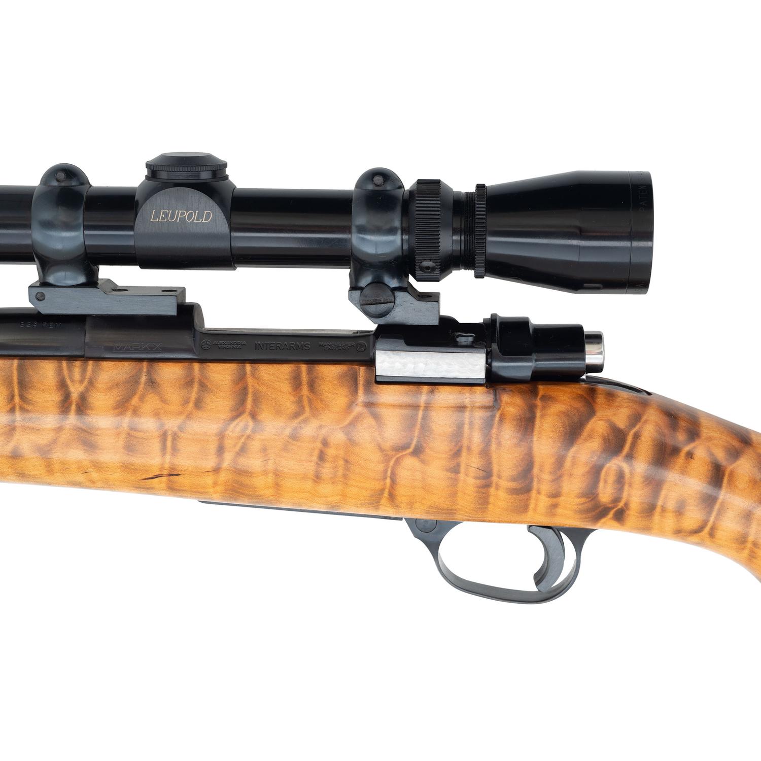 *Custom Interarms Whitworth Mark X Rifle in .223 Remington with Leupold Scope