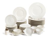 A Berlin (K.P.M.) Arkadia Porcelain Dinner Service