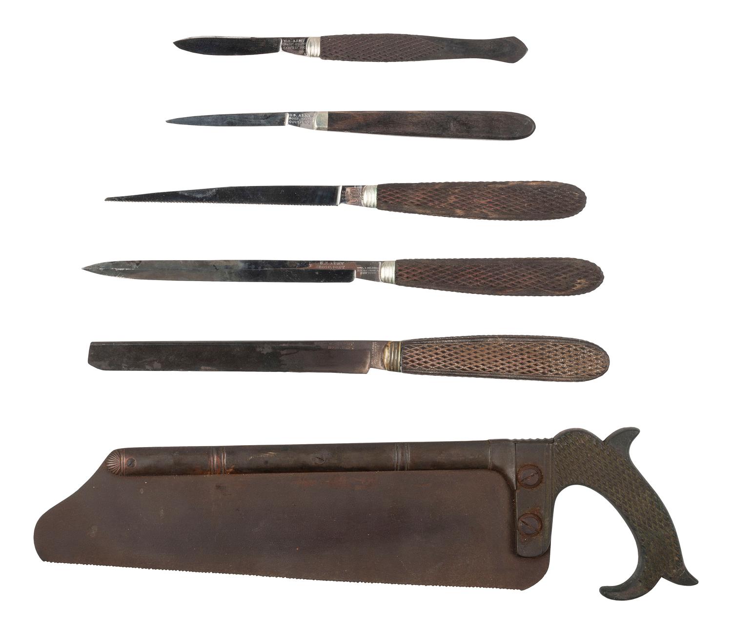 [MEXICAN WAR]. US Army surgical kit identified to Dr. Mariano Samaniego, who served as a surgeon during the Second Franco-Mexican War (1861-1867).