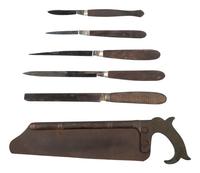 [MEXICAN WAR]. US Army surgical kit identified to Dr. Mariano Samaniego, who served as a surgeon during the Second Franco-Mexican War (1861-1867).
