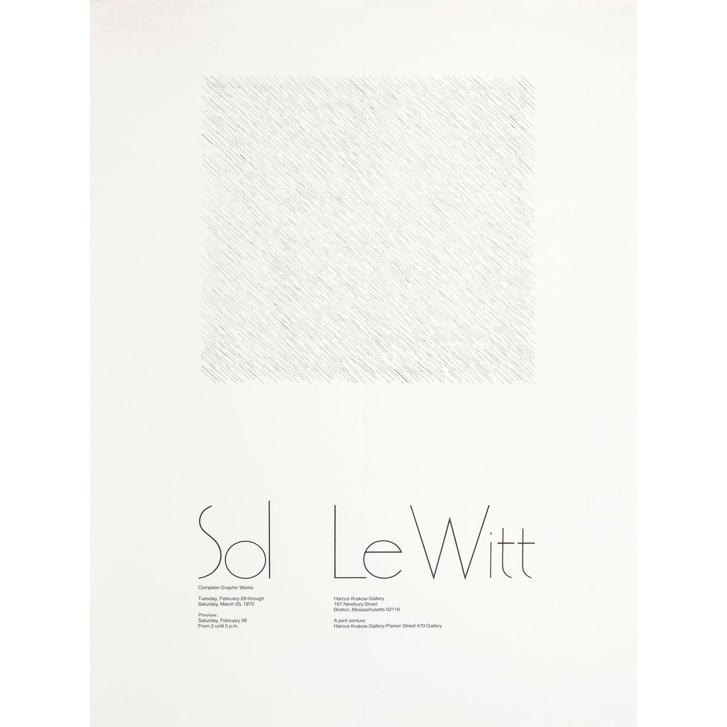 Nine Exhibition Posters for Works on Paper