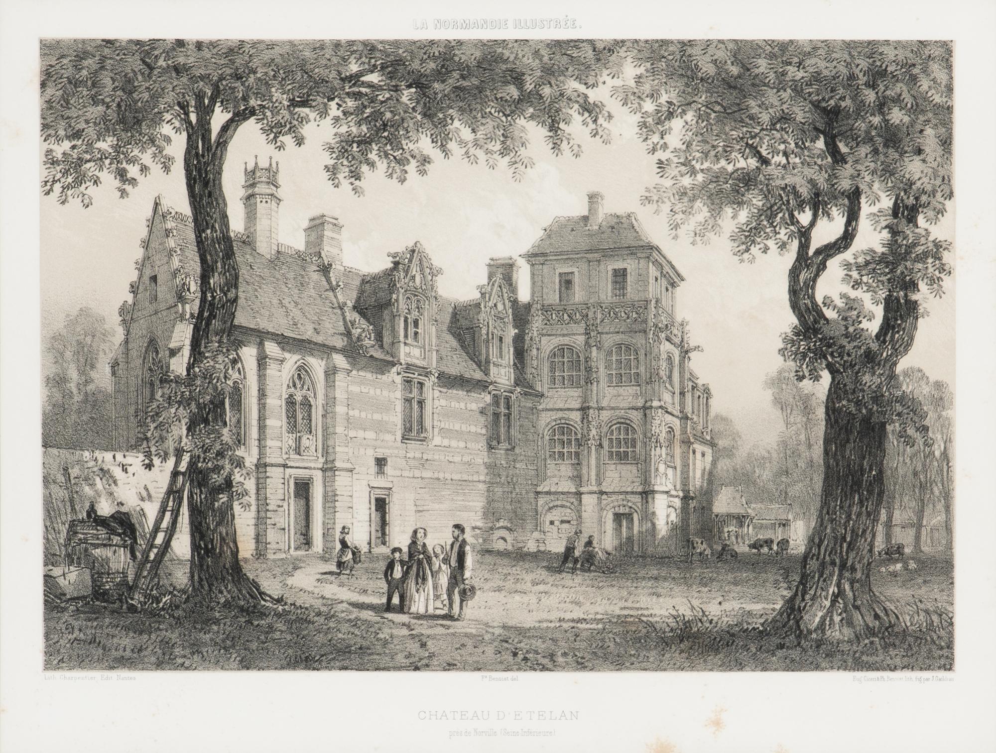 A Group of Framed Etchings and Lithographs