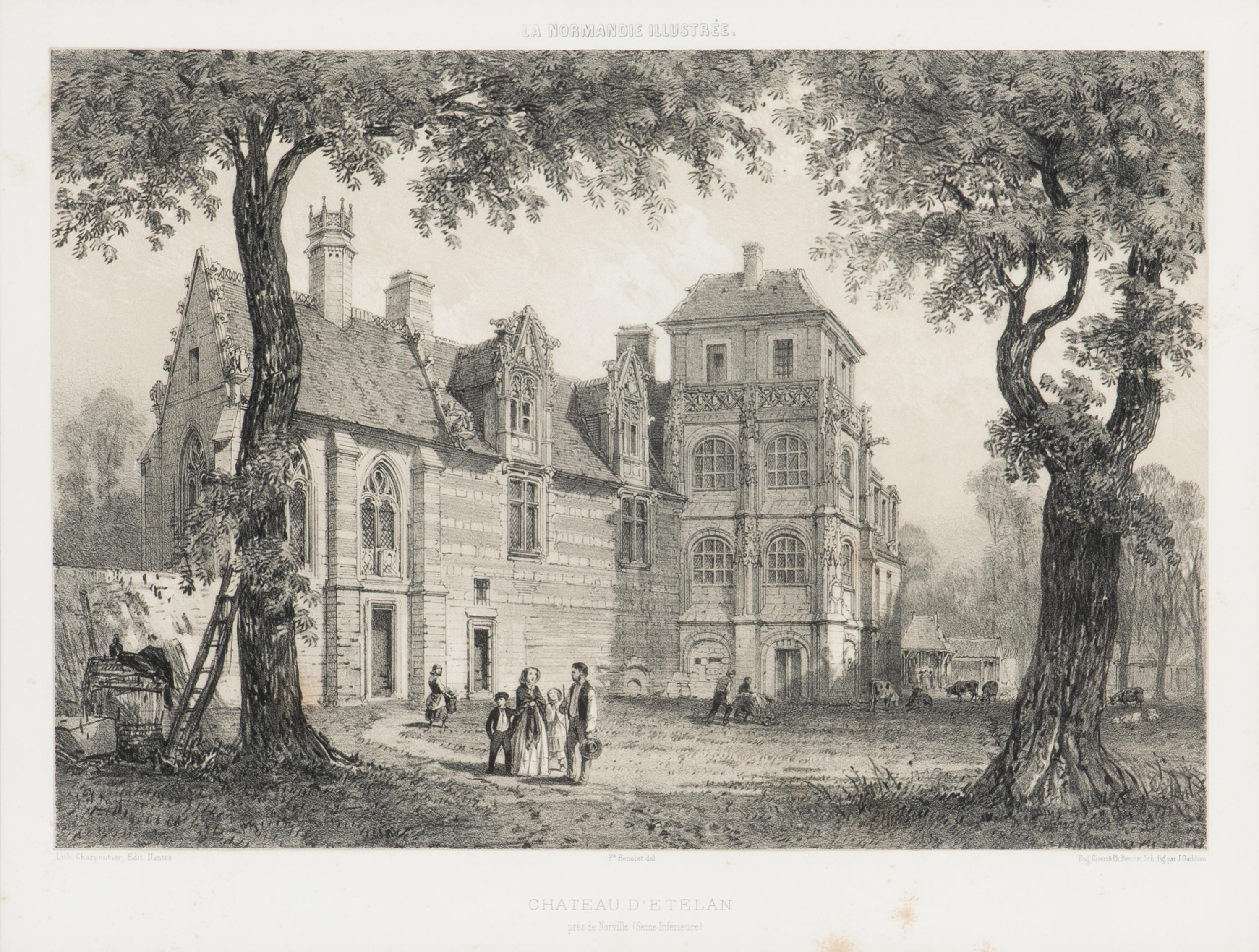 A Group of Framed Etchings and Lithographs