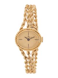 BAUME & MERCIER, 14K YELLOW GOLD WRISTWATCH