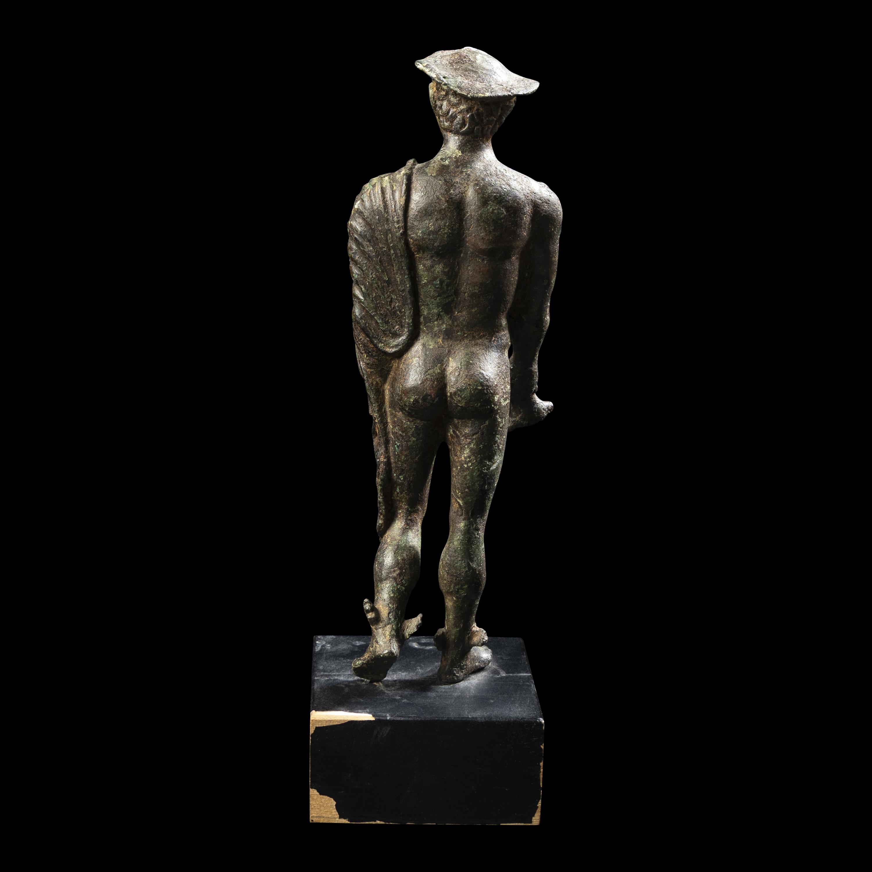 A Roman Bronze Mercury