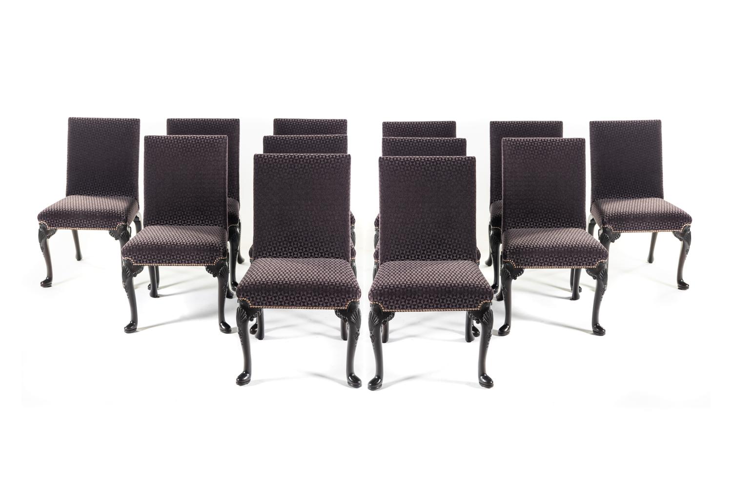 A Set of Twelve Jasper Tyler Dining Chairs