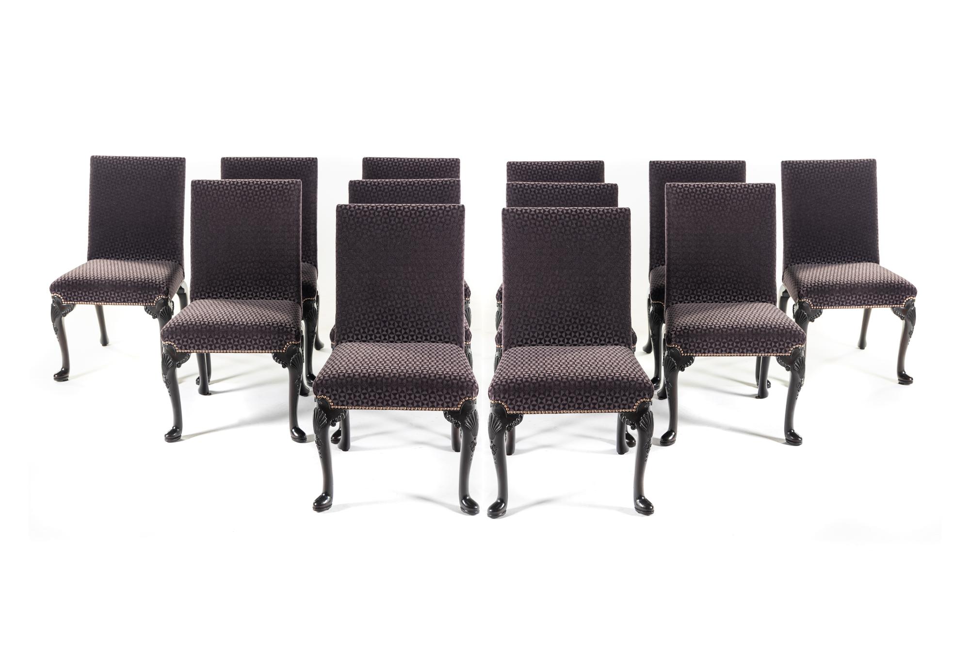 A Set of Twelve Jasper Tyler Dining Chairs