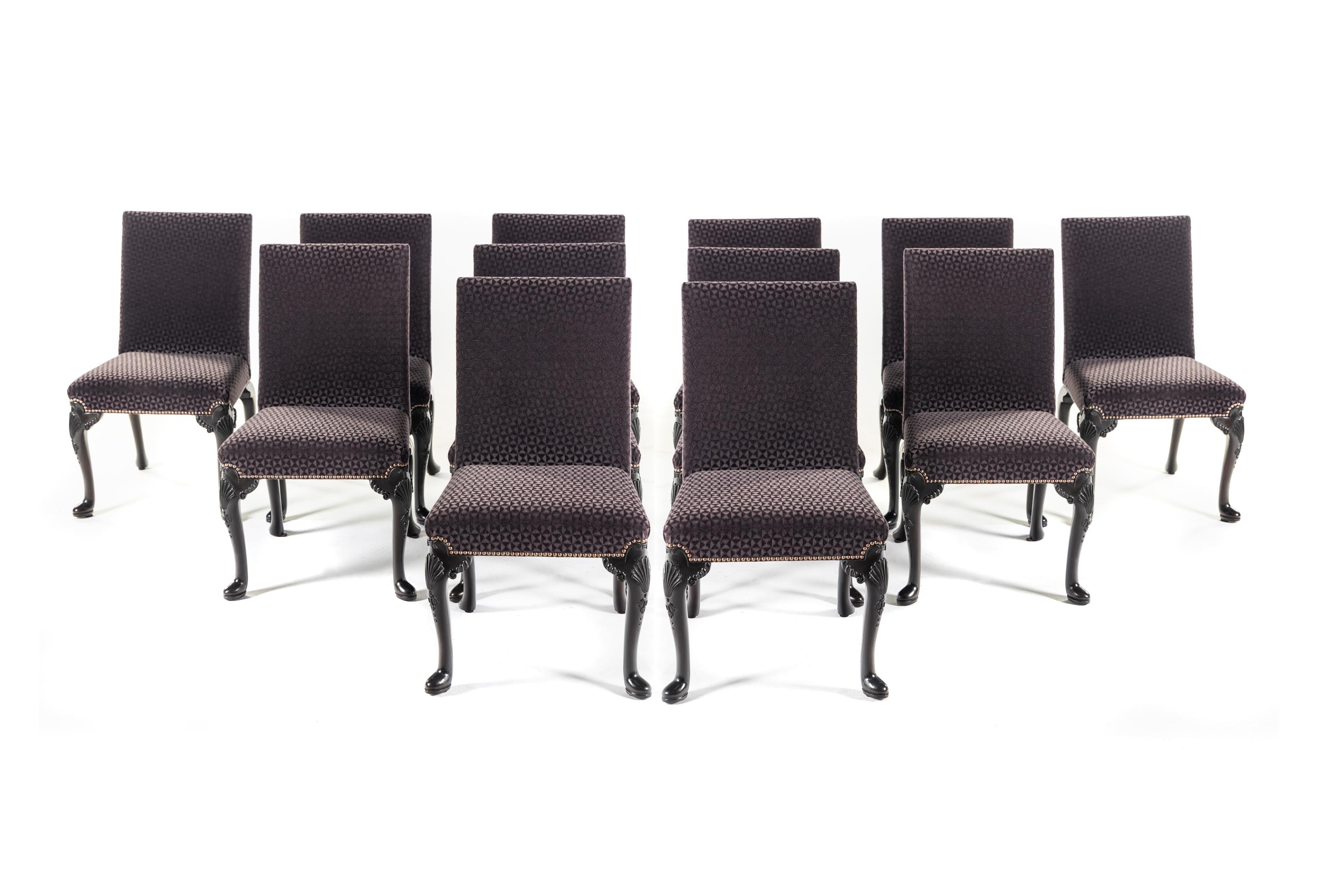 A Set of Twelve Jasper Tyler Dining Chairs