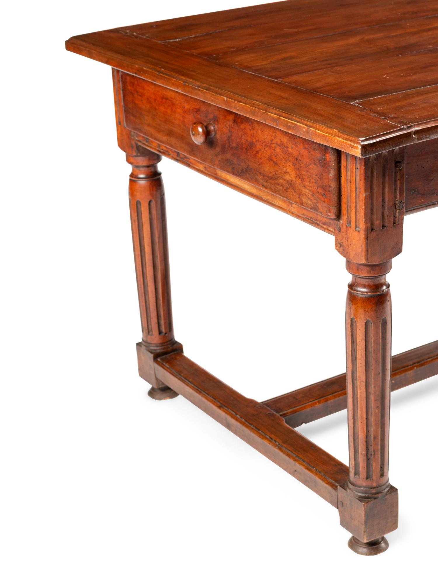 A Louis XVI Walnut Table
