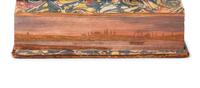 [FORE-EDGE PAINTING]. CLAUSTRE, Andre de. Histoire de Thamas Kouli-Kan, Roi de Perse.... Paris: Briasson, 1743.