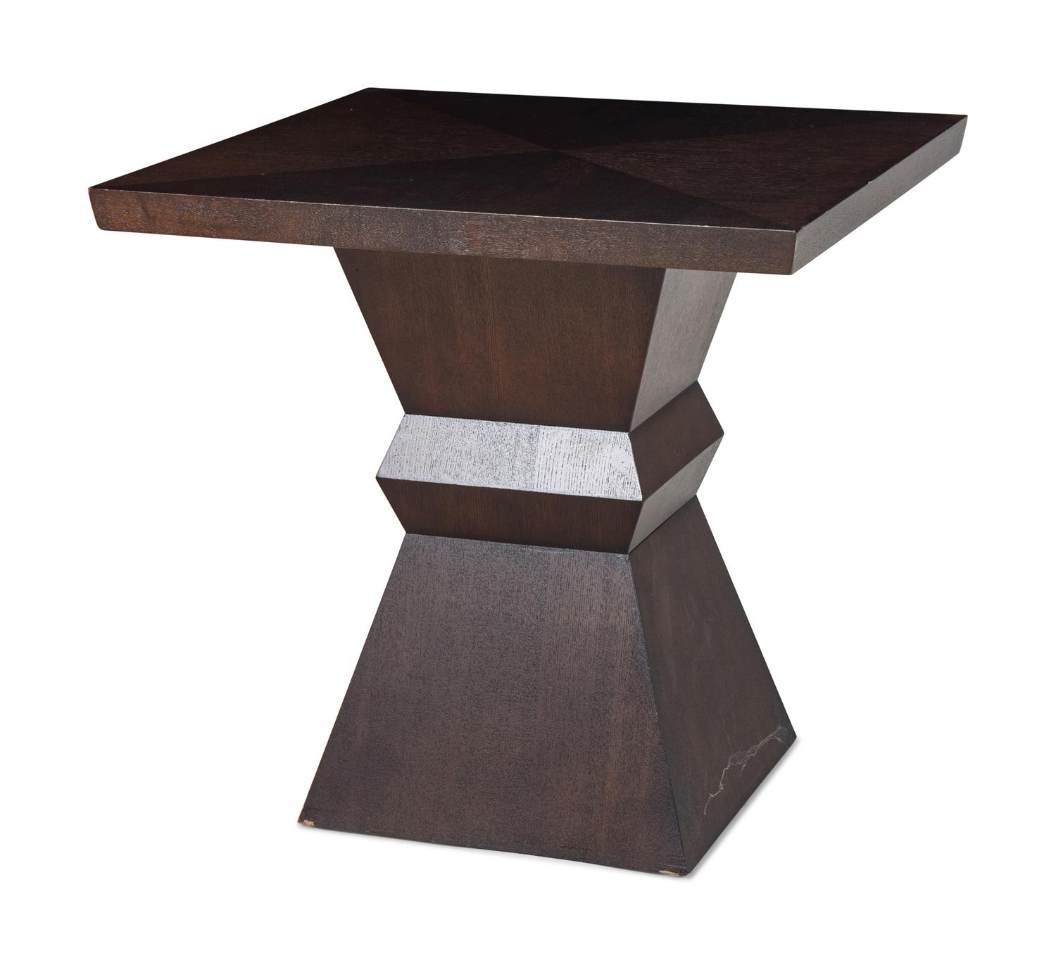 A Contemporary Solid Wood Side Table