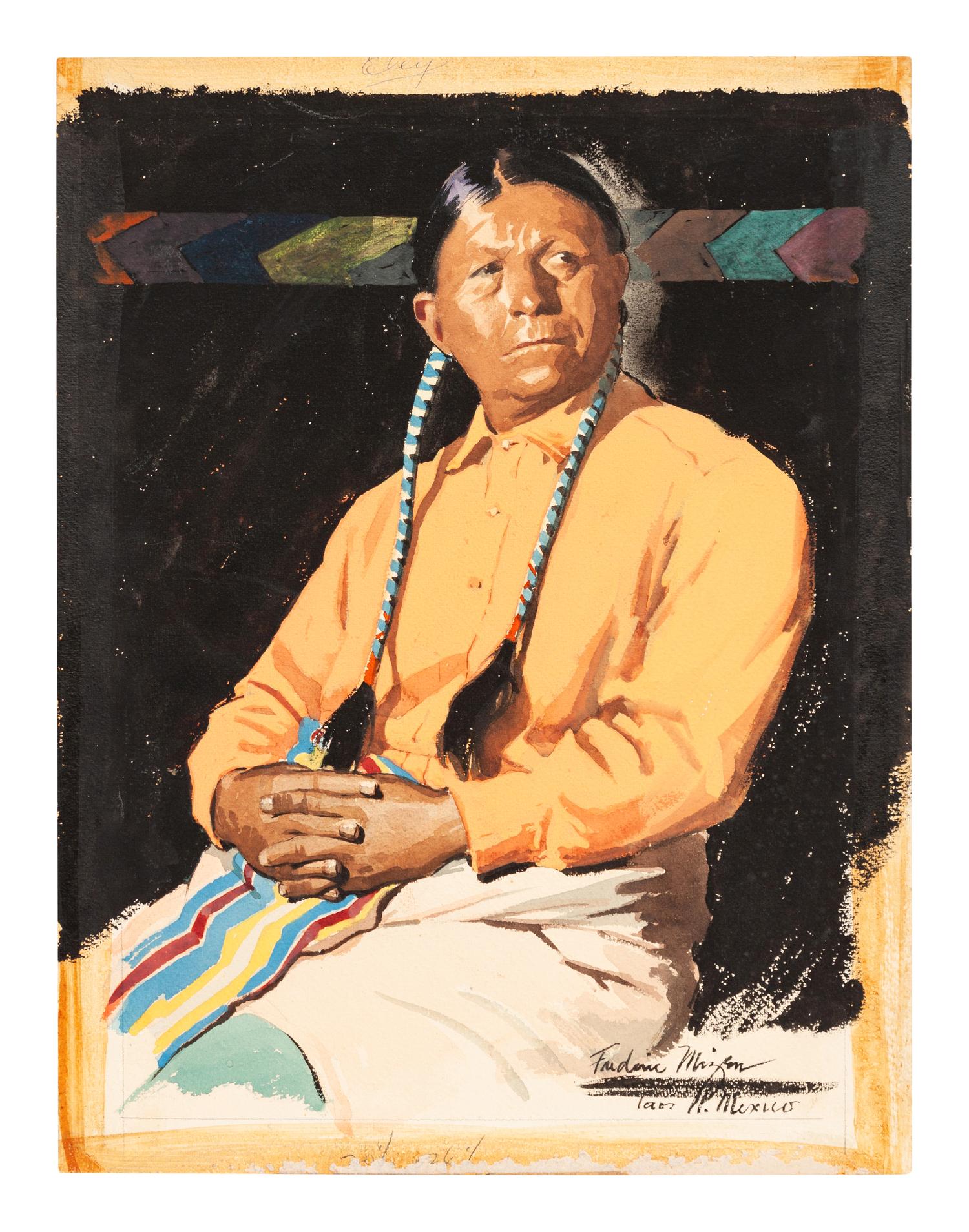 Portrait of an Indian Man