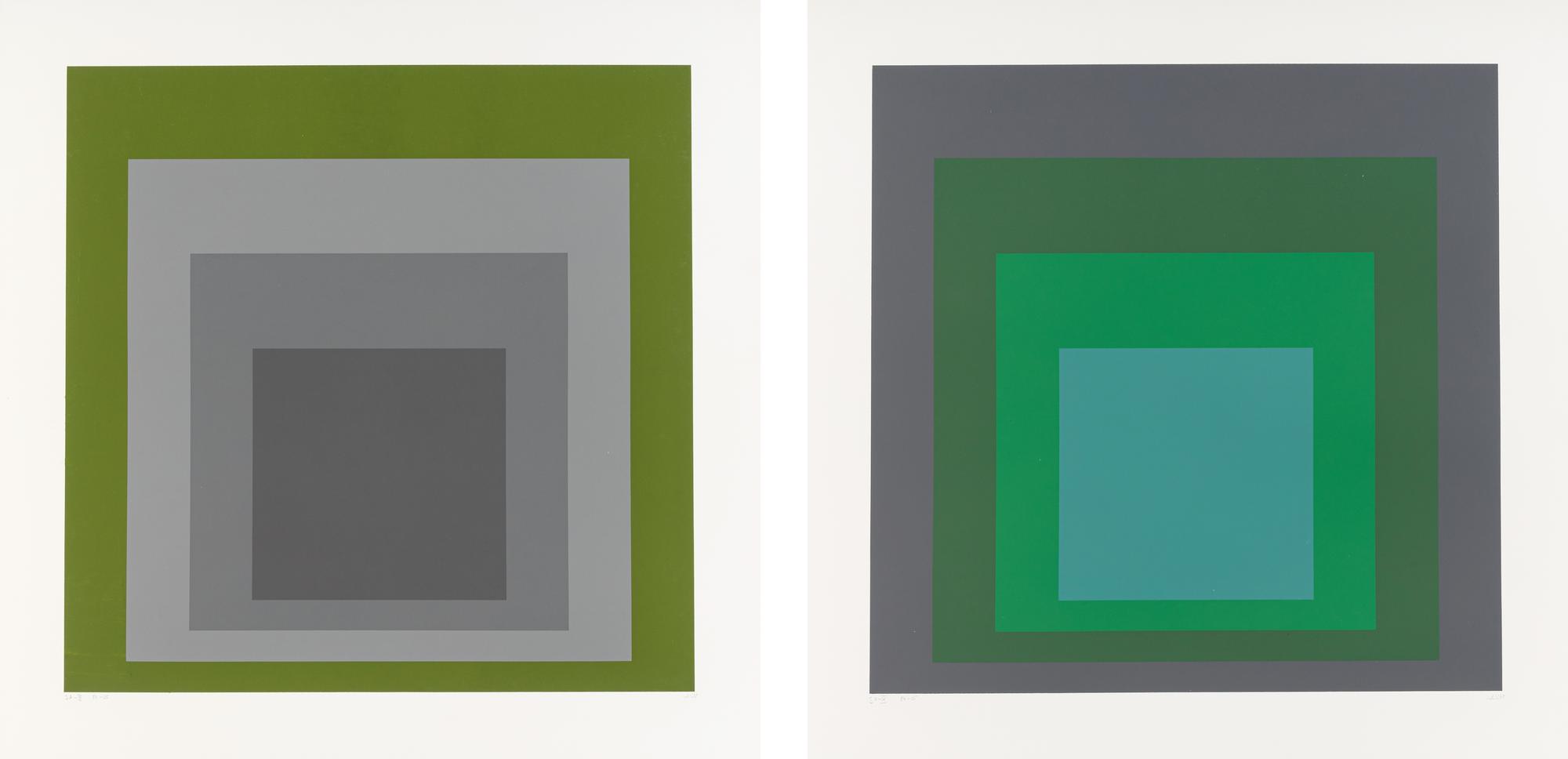 SP-III and SP-IX (two prints), 1967